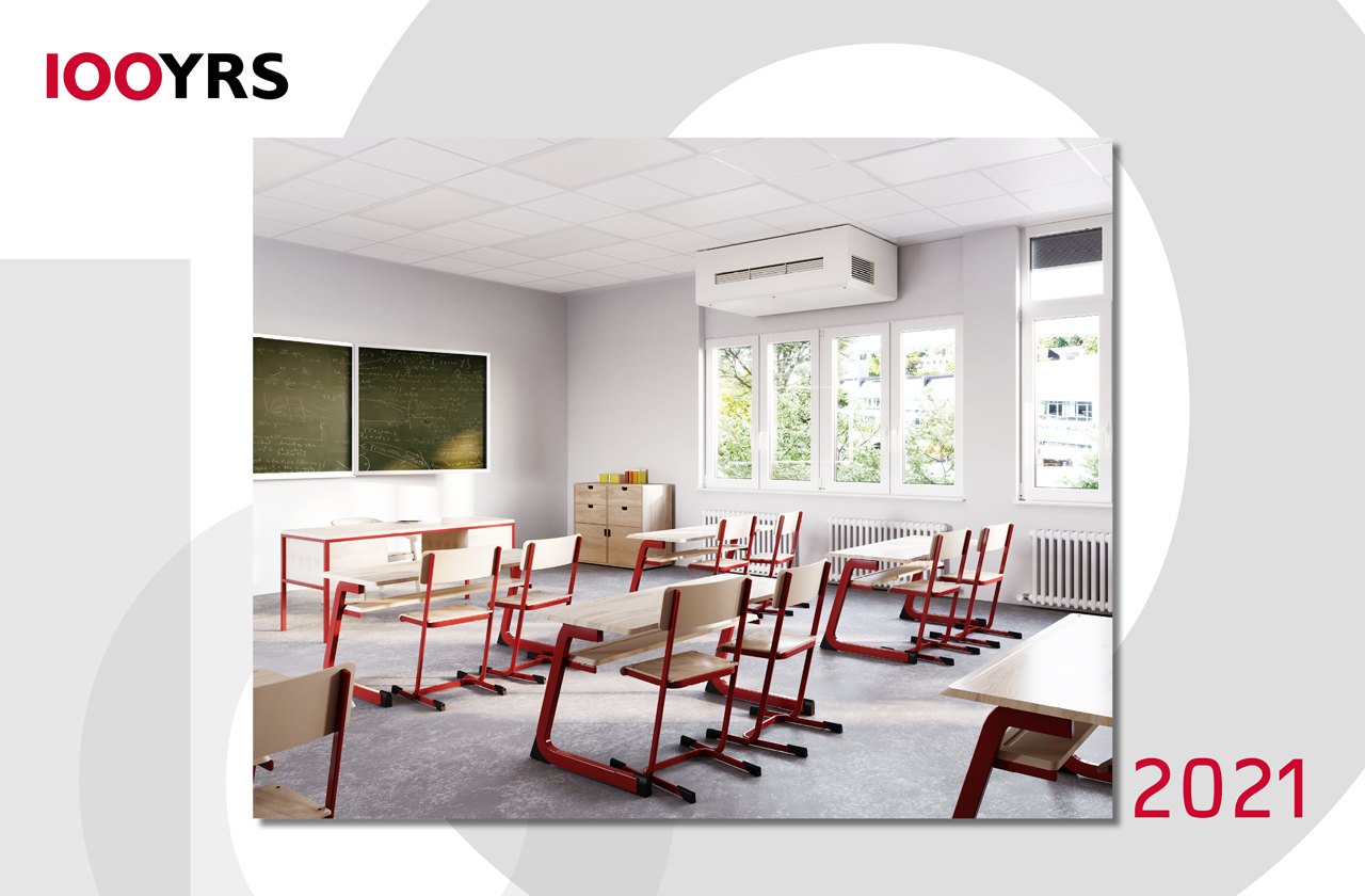 Riadené vetranie s rekuperáciou tepla pre použitie v školských triedach a materských školách – pre neustále čerstvý a zdravý vzduch