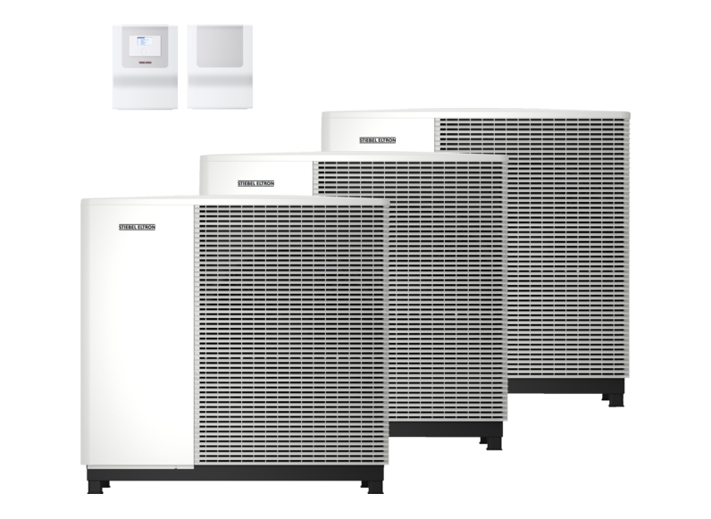 STIEBEL ELTRON Tepeln&eacute; čerpadl&aacute; vzduch-voda HPA-O 10.2 W Plus HC 400 3x Set