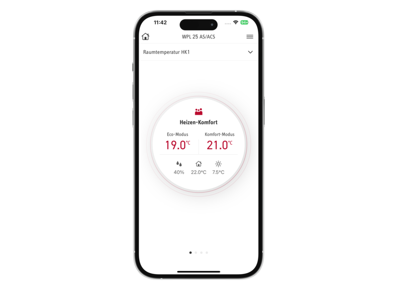 STIEBEL ELTRON Regulácia MyStiebel-App iOS